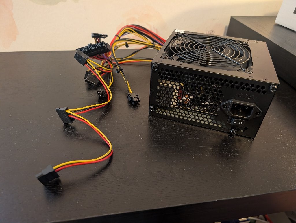Inter-Tech SL-500 TBO 500W ATX Voeding, Computers en Software, Interne voedingen, Ophalen of Verzenden, Gebruikt