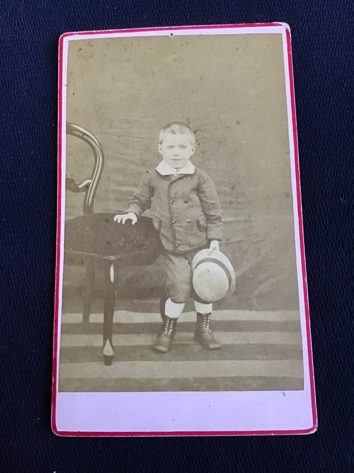 CDV, Ventje, E.A. BLITZ ET FILS, UTRECHT, Carte de Visite, Gebruikt, Foto, Ophalen of Verzenden, Voor 1940