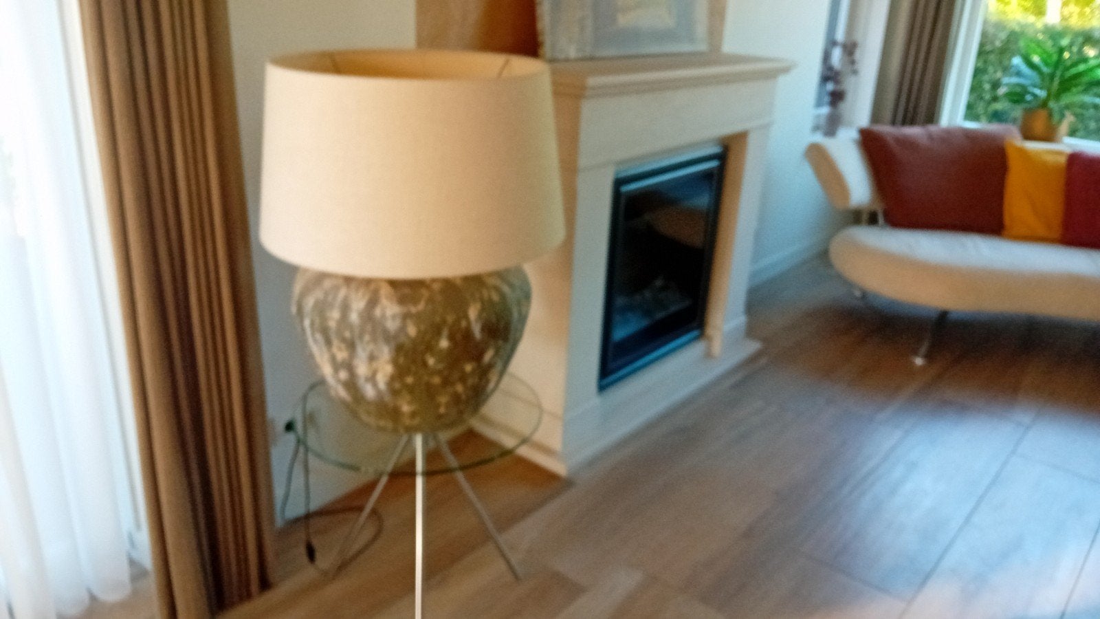 bijzonder mooie kruiklamp, Ophalen of Verzenden