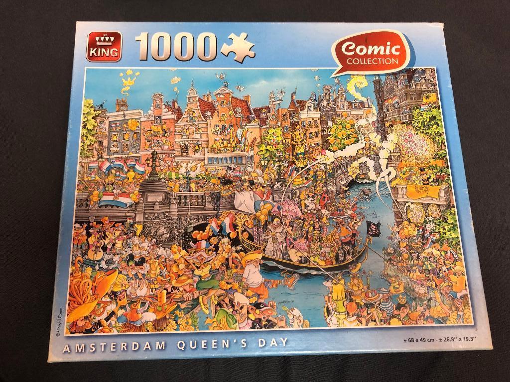 Comic collection puzzel, Ophalen of Verzenden, 500 t/m 1500 stukjes, Zo goed als nieuw, Legpuzzel