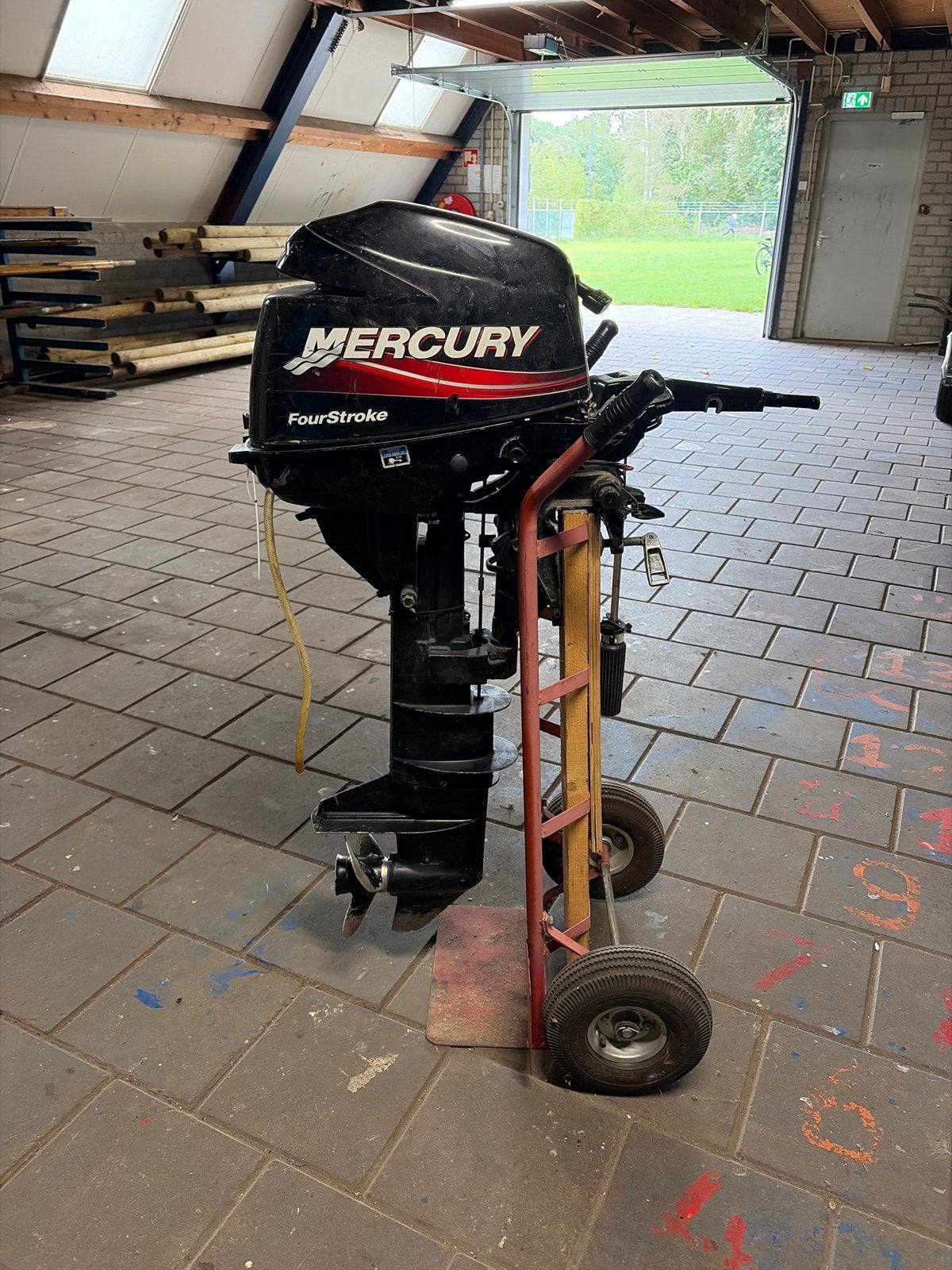 Mercury 8.0 FourStroke buitenboordmotor opknapper/onderdelen, Ophalen of Verzenden, Gebruikt, Motor en Techniek, Motorboot