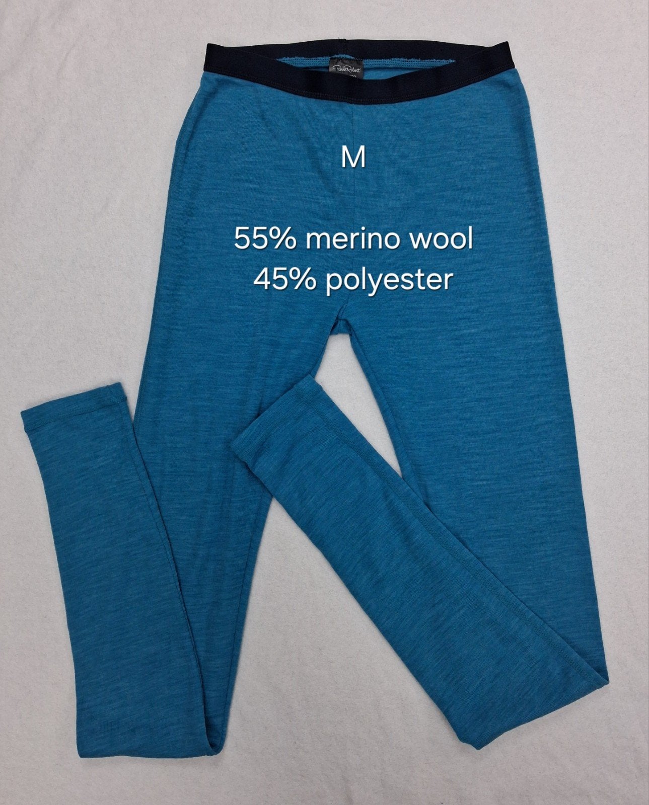55% Merino Woll Thermo Leggings voor Dames (M), Maat 38/40 (M), Blauw, Overige typen, Ophalen of Verzenden
