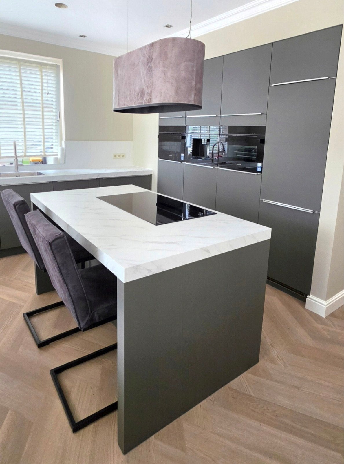 Keuken wrappen, Ophalen