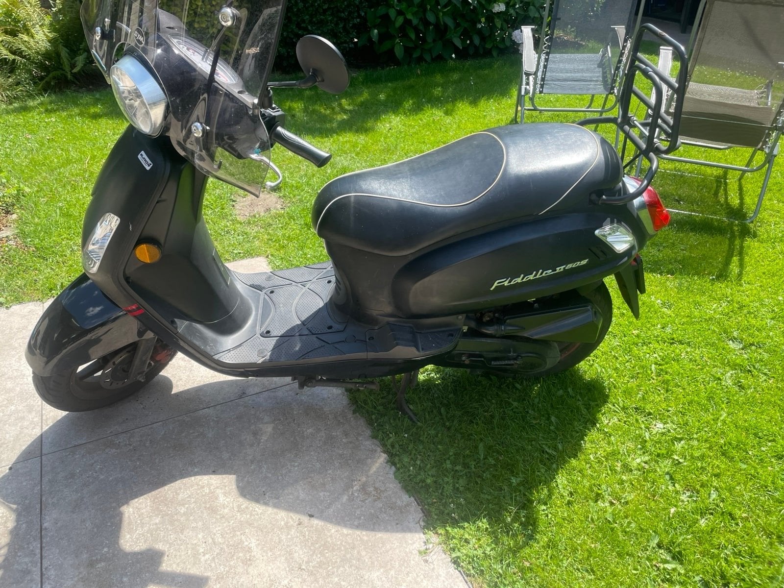 Sym Fiddle 2 50s - Motorisch in orde, met beschadigingen, Ophalen of Verzenden, Gebruikt, Benzine, SYM