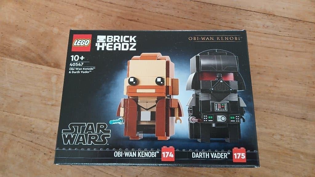 LEGO BrickHeadz 40547 Obi-Wan Kenobi + Darth Vader, Kinderen en Baby's, Speelgoed | Duplo en Lego, BrickHeadz, Lego, Nieuw, Ophalen of Verzenden