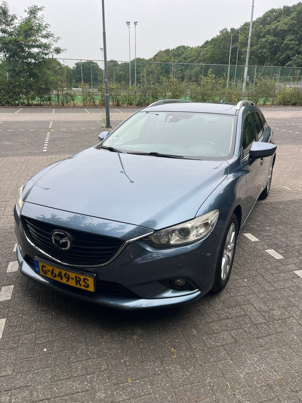 Mazda 6 2.0 Sportbreak 2013 Blauw, Auto's, Voorwielaandrijving, 1280 kg, 680 kg, 4 cilinders
