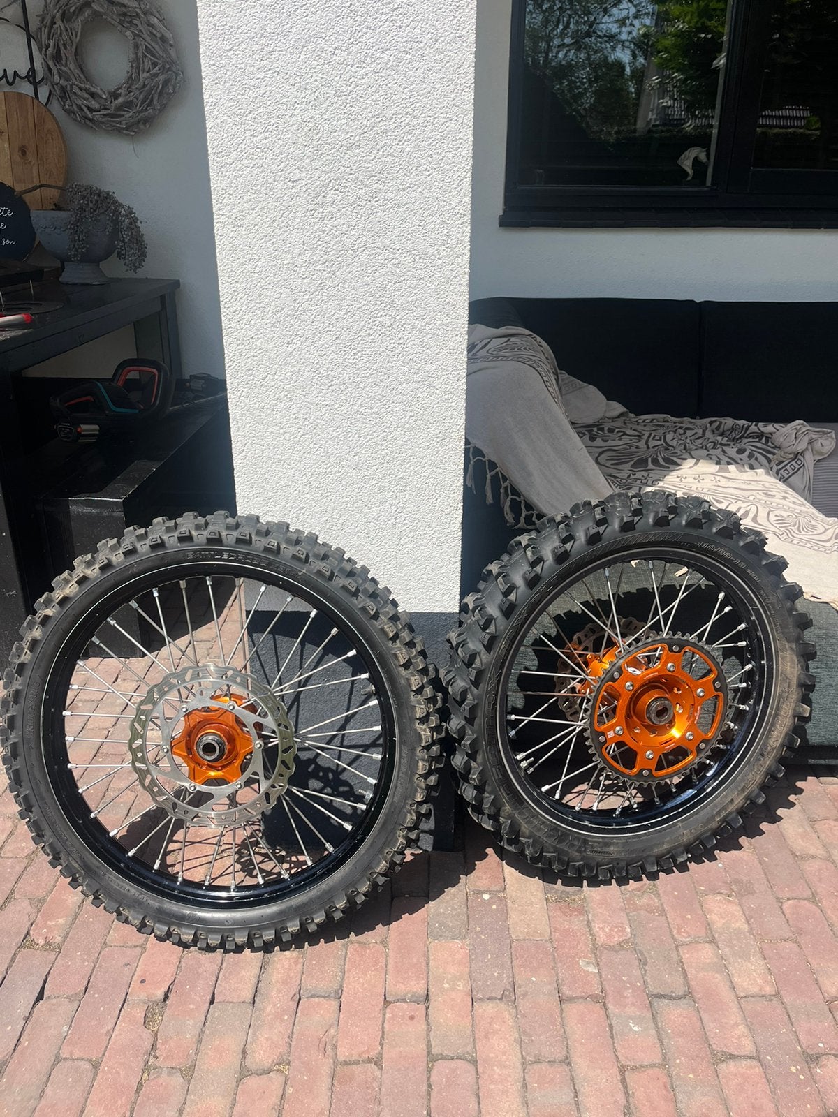 9 street wielen set ktm,gasgas,husqvarna, Motoren, Ophalen of Verzenden