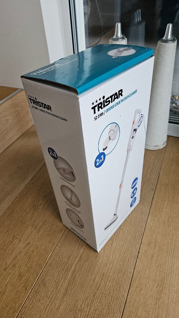 Tristar SZ-2308 2-in-1 Steelstofzuiger kruimeldief Nieuw, Overige merken, Kruimeldief, Nieuw, Ophalen of Verzenden