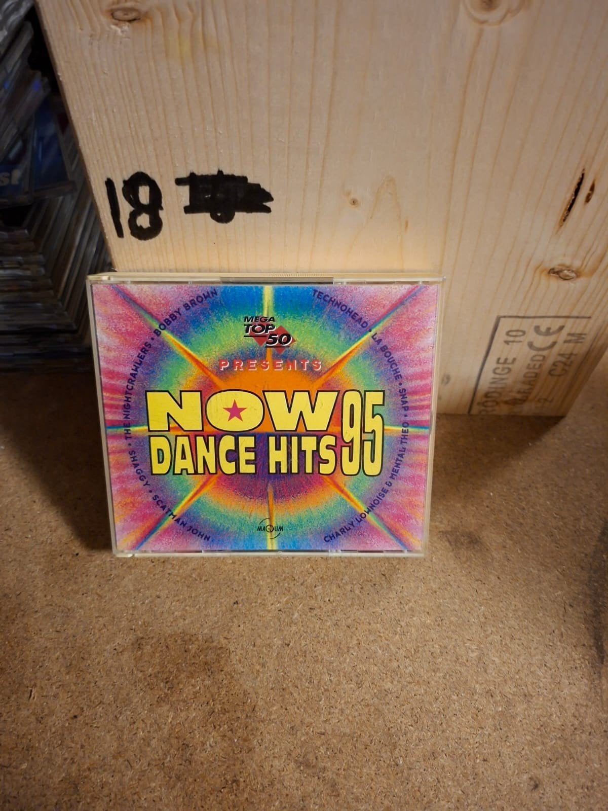 NOW Dance Hits '95 CD - Mega Top 50 Presents, Ophalen of Verzenden, Gebruikt, Dance, Verzamelalbum