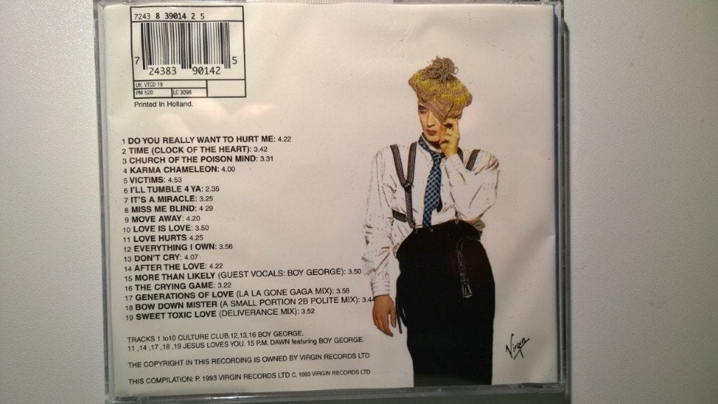 Boy George And Culture Club - At Worst... The Best Of, Ophalen of Verzenden, Zo goed als nieuw