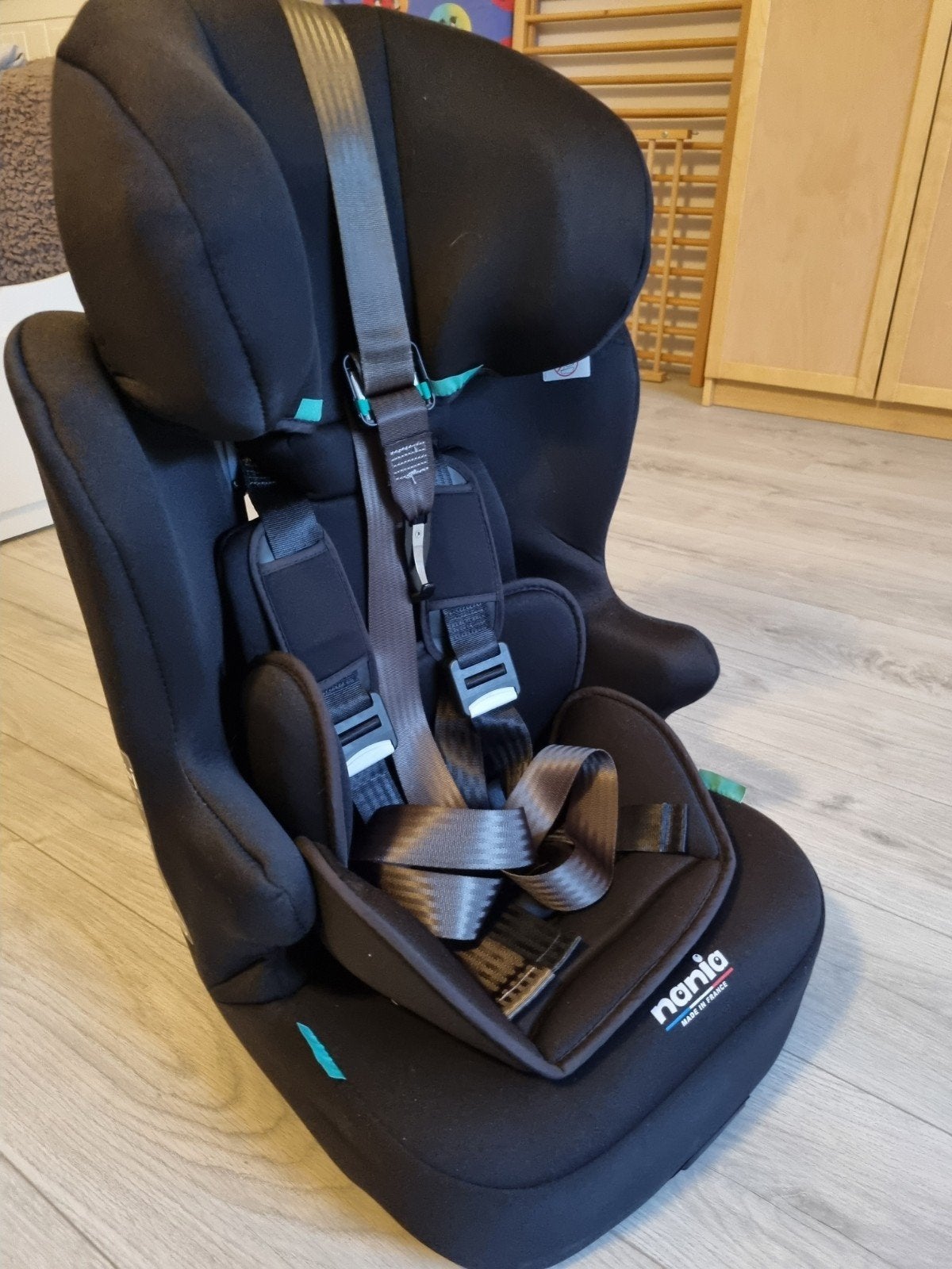 Nania Race I-Fix autostoel 76-140cm, z.g.a.n., Ophalen