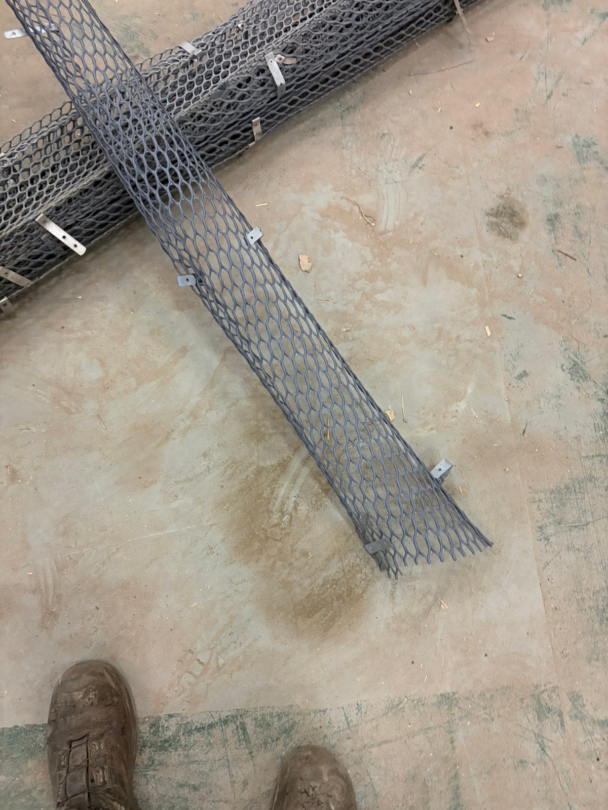 Blad wering goot 12 meter, Ophalen, Gebruikt