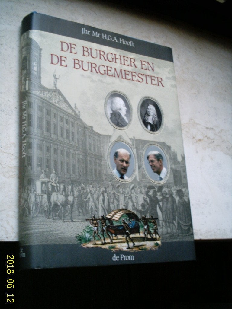 De burgher en de burgemeester (Hooft, Ondaatje)., Ophalen of Verzenden, Zo goed als nieuw