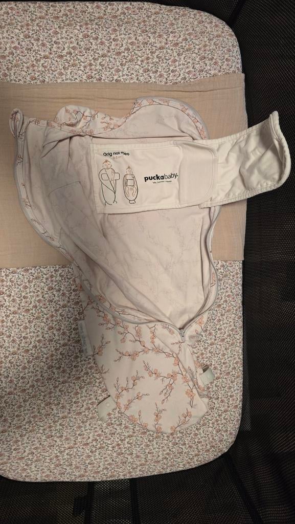 Puckababy Piep Slaapzak - Bloesemprint, Kinderen en Baby's, Dekens, Slaapzakjes en Inbakerproducten, Ophalen of Verzenden, Zo goed als nieuw