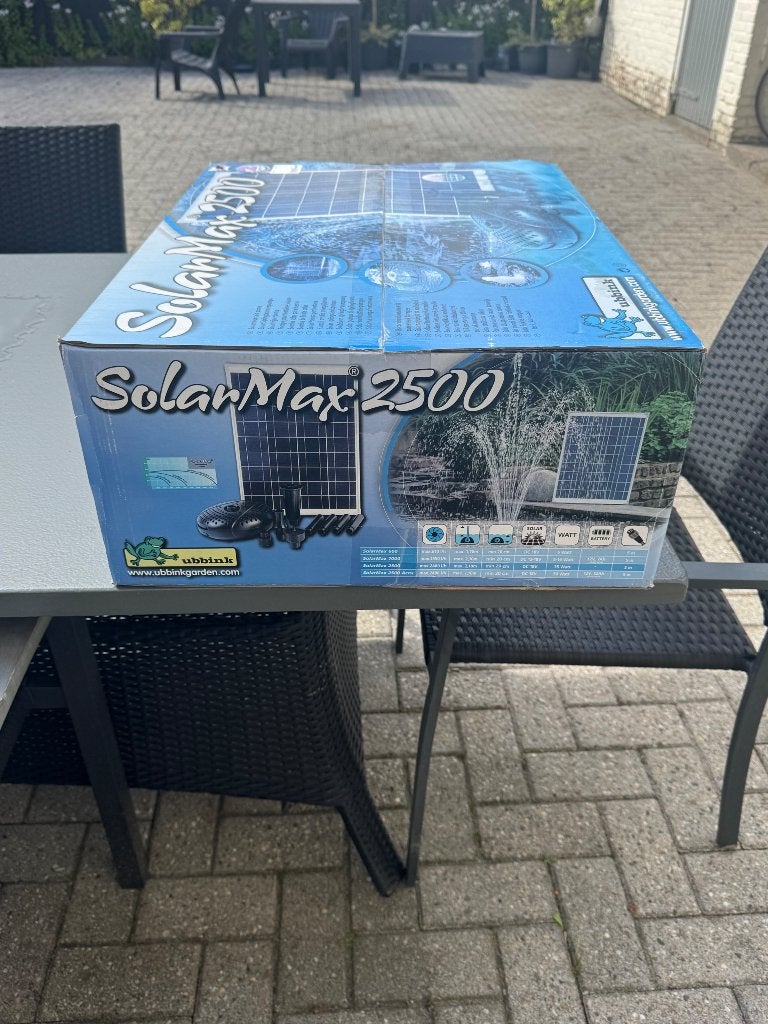 Solar Max 2500, Ophalen, Nieuw, Kunststof, Fontein