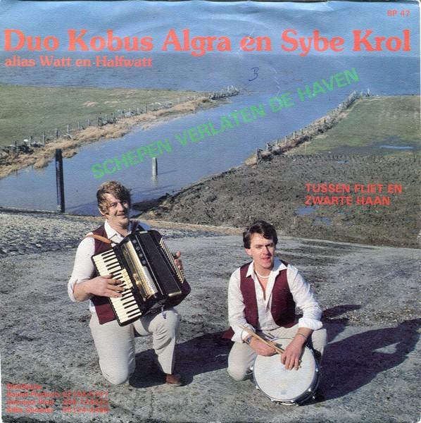 Vinylsingles duo kobus algra gezocht  zie foto's, Ophalen of Verzenden, Zo goed als nieuw, Overige formaten, Levenslied of Smartlap