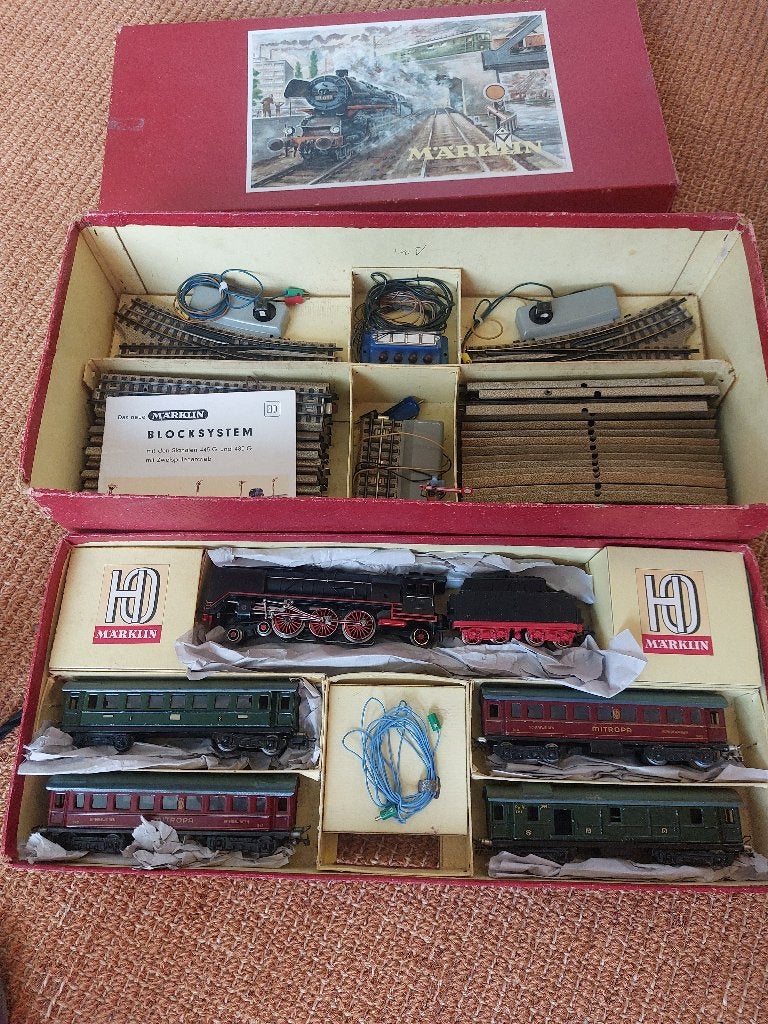 Marklin 800 Startset, Wisselstroom, Ophalen of Verzenden, Analoog, Märklin