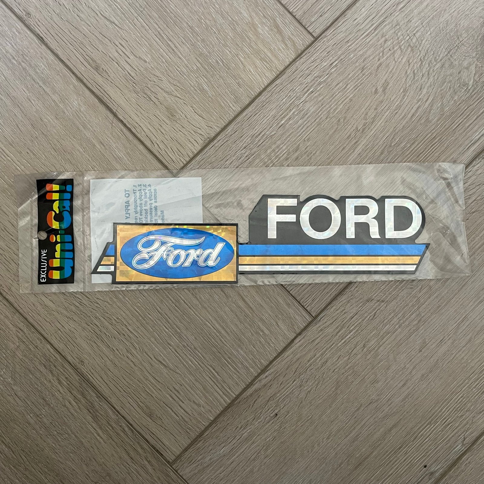 Vintage Auto Stickers: Toyota, Ford, Honda, Datsun, Ophalen of Verzenden