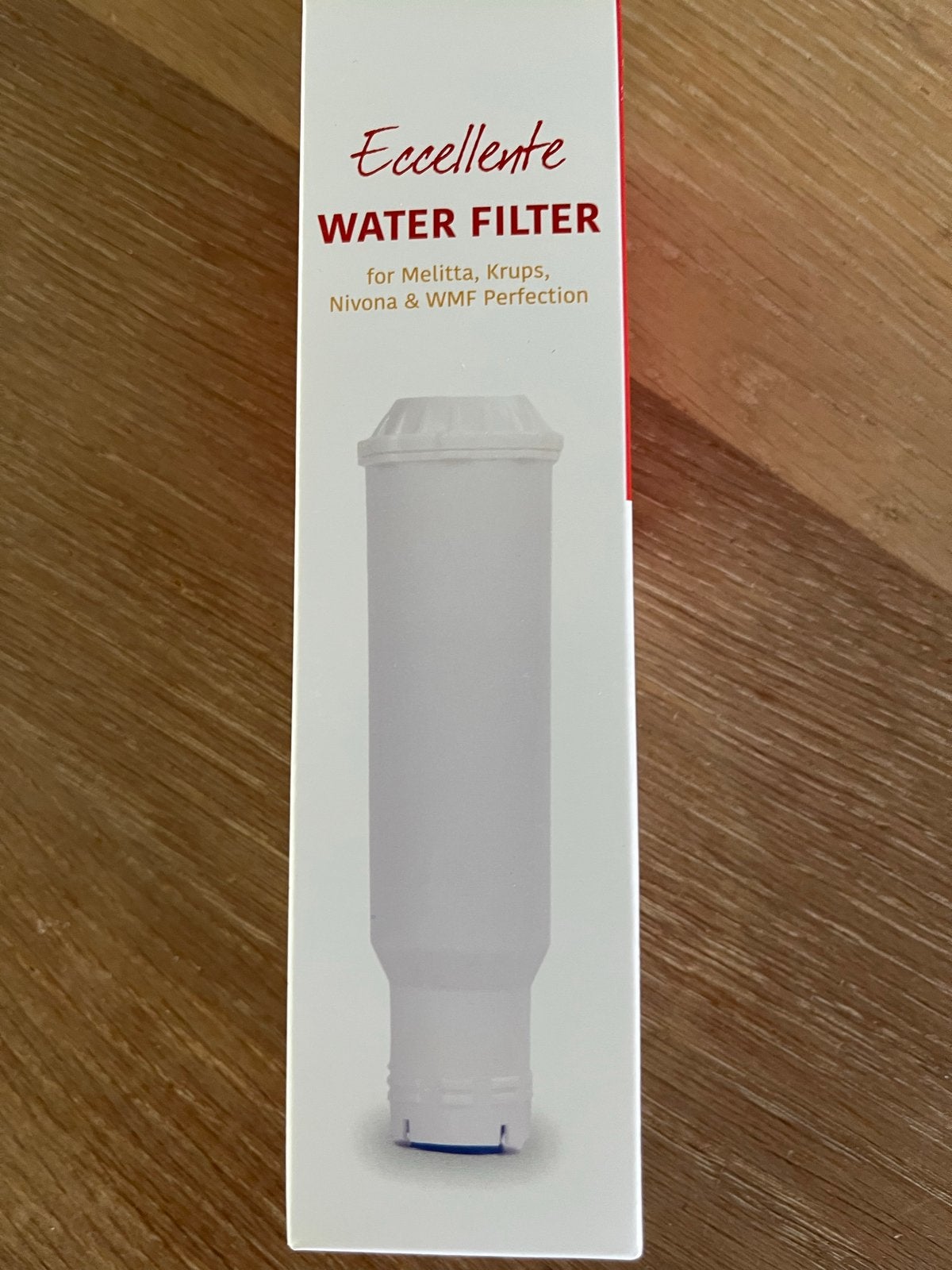 2 st. Eccellente Waterfilter voor Melitta, Nivona, WMF, Krups, Nieuw, Ophalen of Verzenden, Waterfilter