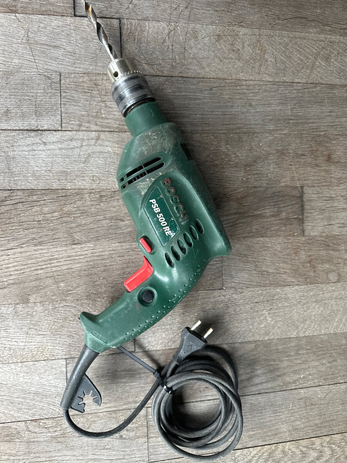 Bosch PSB 500 RE Klopboormachine - Gebruikt, Doe-het-zelf en Verbouw, Gereedschap | Boormachines, Boormachine, Gebruikt, Ophalen of Verzenden