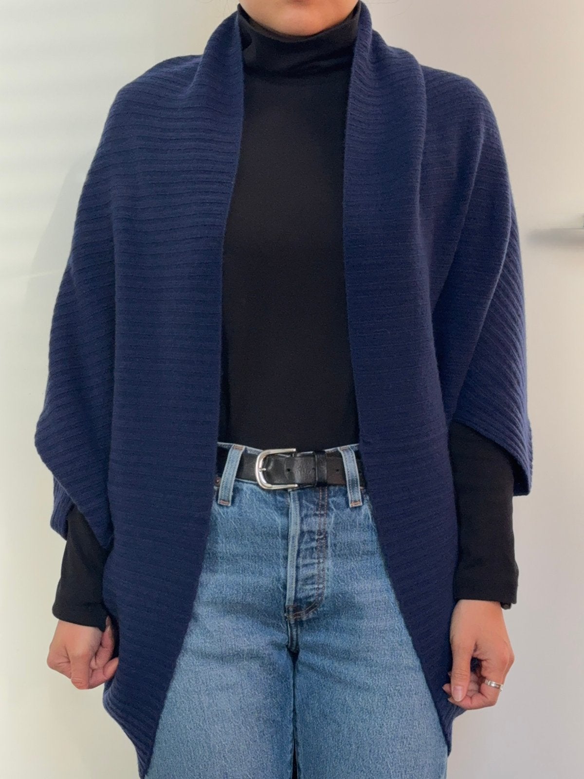 Veelzijdige Mongoolse kasjmier poncho/sjaal, Verzenden, Nieuw, Maat 46/48 (XL) of groter, Sjaal