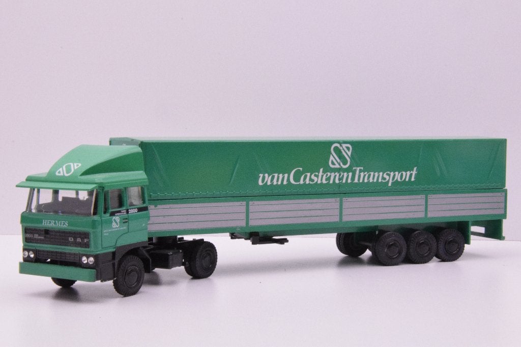DAF 2800  '' van Casteren  transport '' Lion car, Hobby en Vrije tijd, Modelauto's | 1:50, Ophalen of Verzenden, Zo goed als nieuw
