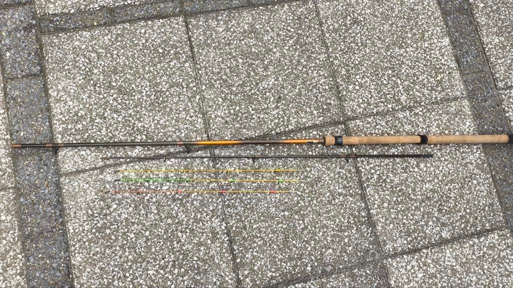 Winkle Picker Vishengel 2.75m met 3 Extra Toppen, Watersport en Boten, Ophalen, Werphengel