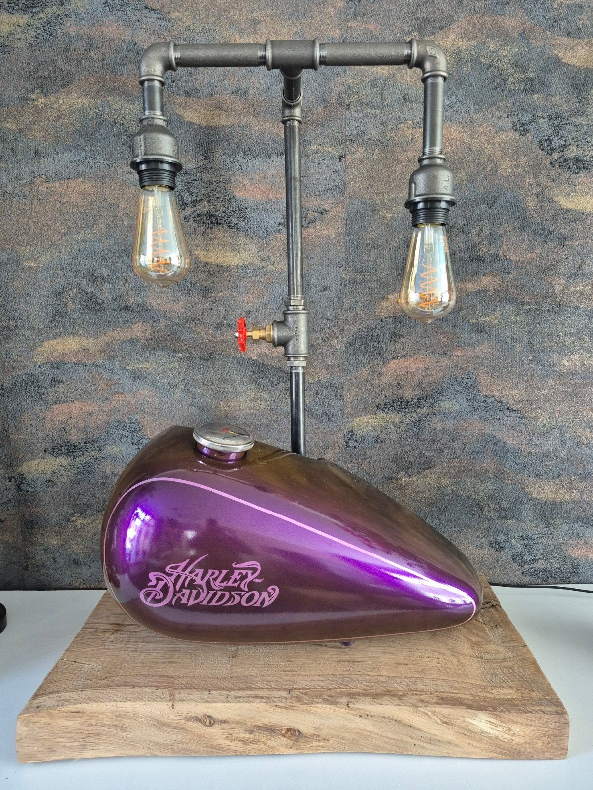 Unieke Harley lamp, Ophalen, E27 (groot), Led-lamp