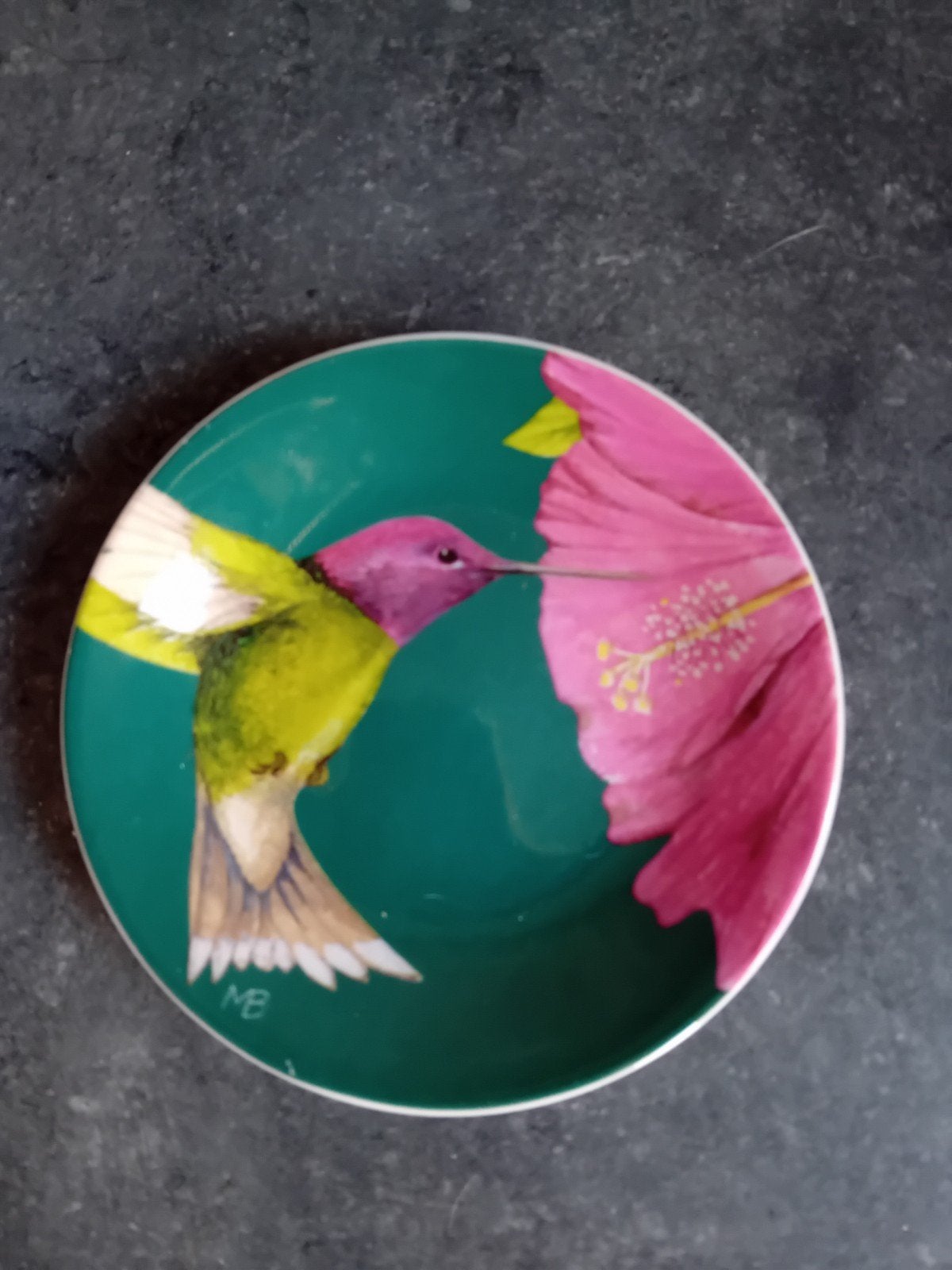 Marjolein Bastin Kolibrie Schotel - Hummingbirds, Gebruikt, Overige merken, Keramiek, Ophalen of Verzenden