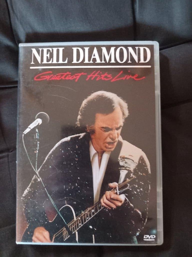 DVD Neil Diamond - Greatest Hits Live (2002), Alle leeftijden, Ophalen of Verzenden, Zo goed als nieuw
