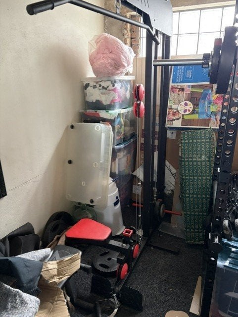 Mambo Lat Pulley MS-W101, Ophalen, Zo goed als nieuw, Benen, Krachtstation