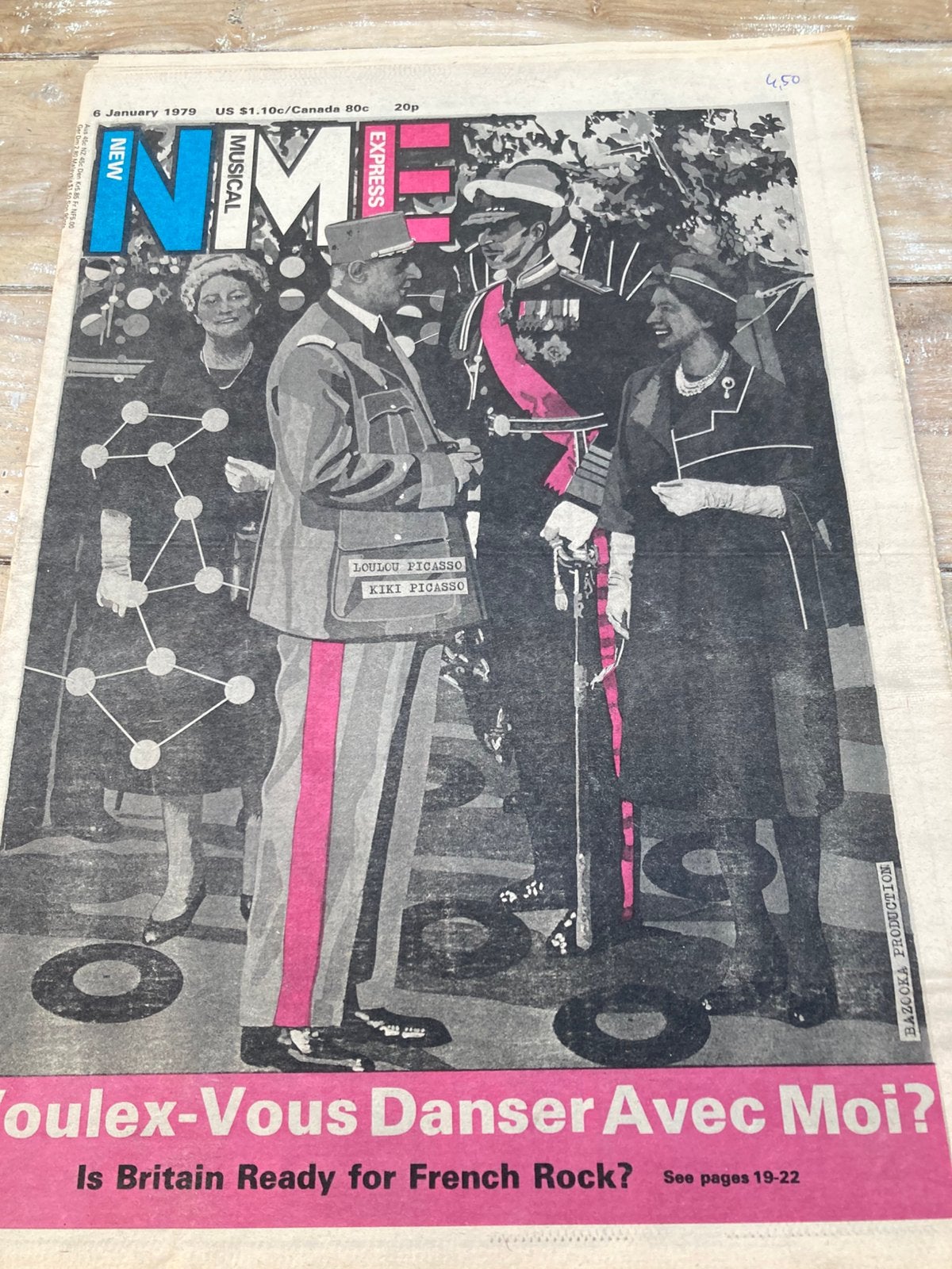 NME 1979 RICHARD HELL Rude Kids DARKNESS Protex Experience, Ophalen of Verzenden, Muziek, Film of Tv