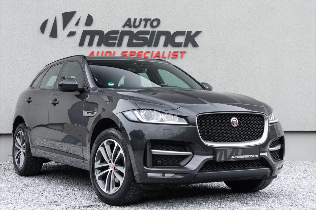 Jaguar F-Pace 2.0 Portfolio AWD 20d R-sport / Leder/ Virtual, Auto's, Jaguar, Automaat, Gebruikt, 4 cilinders, 179 pk