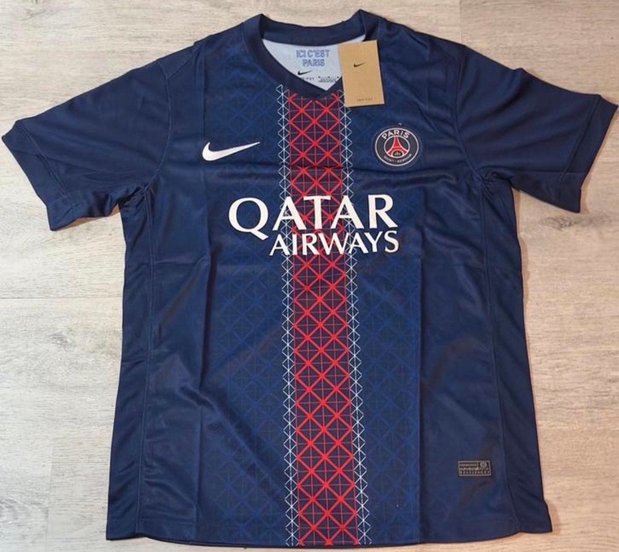 PSG Nike Thuisshirt Maat S, Blauw, Nieuw, Ophalen of Verzenden, Voetbal