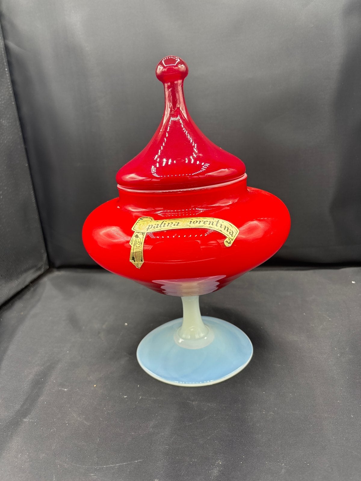 Vintage Murano Glas Bonbonnière 'Palina Fiorentina', Ophalen of Verzenden