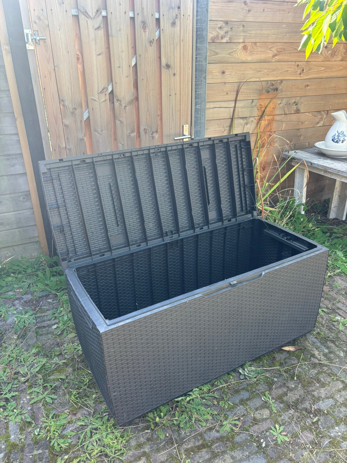 kunststof tuinkussenbox, Ophalen, Zo goed als nieuw, Kunststof, Overige typen