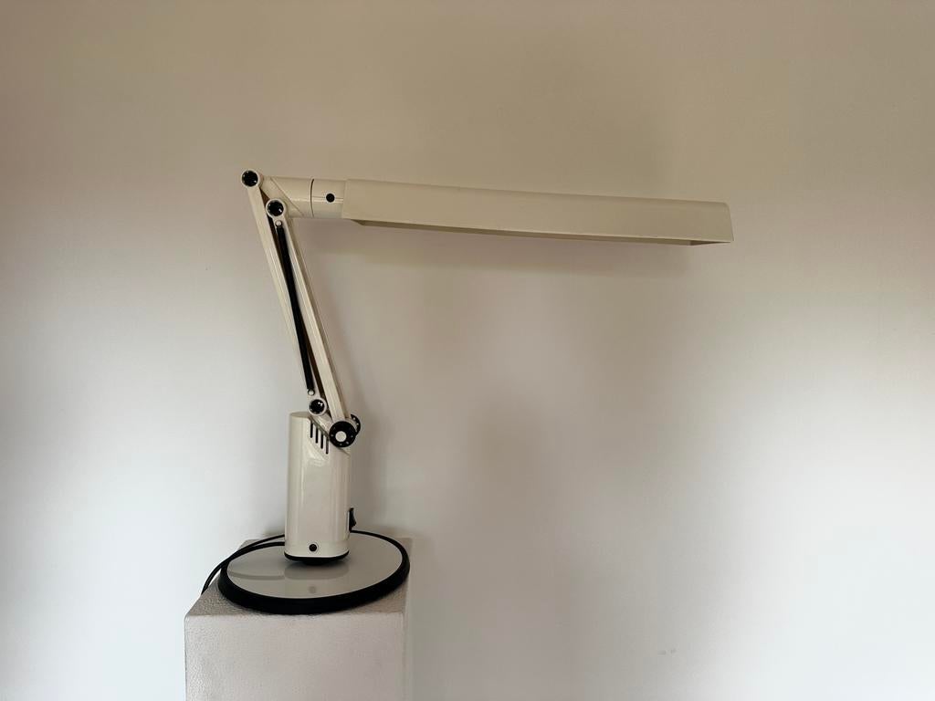 Vintage Lucifer Desk Lamp by Ahlström & Erich for Fagerhults, Ophalen of Verzenden, Gebruikt, Kunststof, Space age