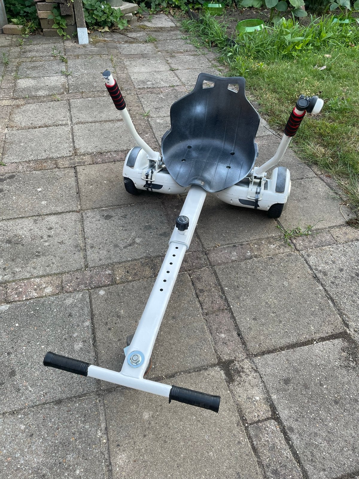 Hoverboard met zitje en oplader, Ophalen of Verzenden, Gebruikt, Overige typen