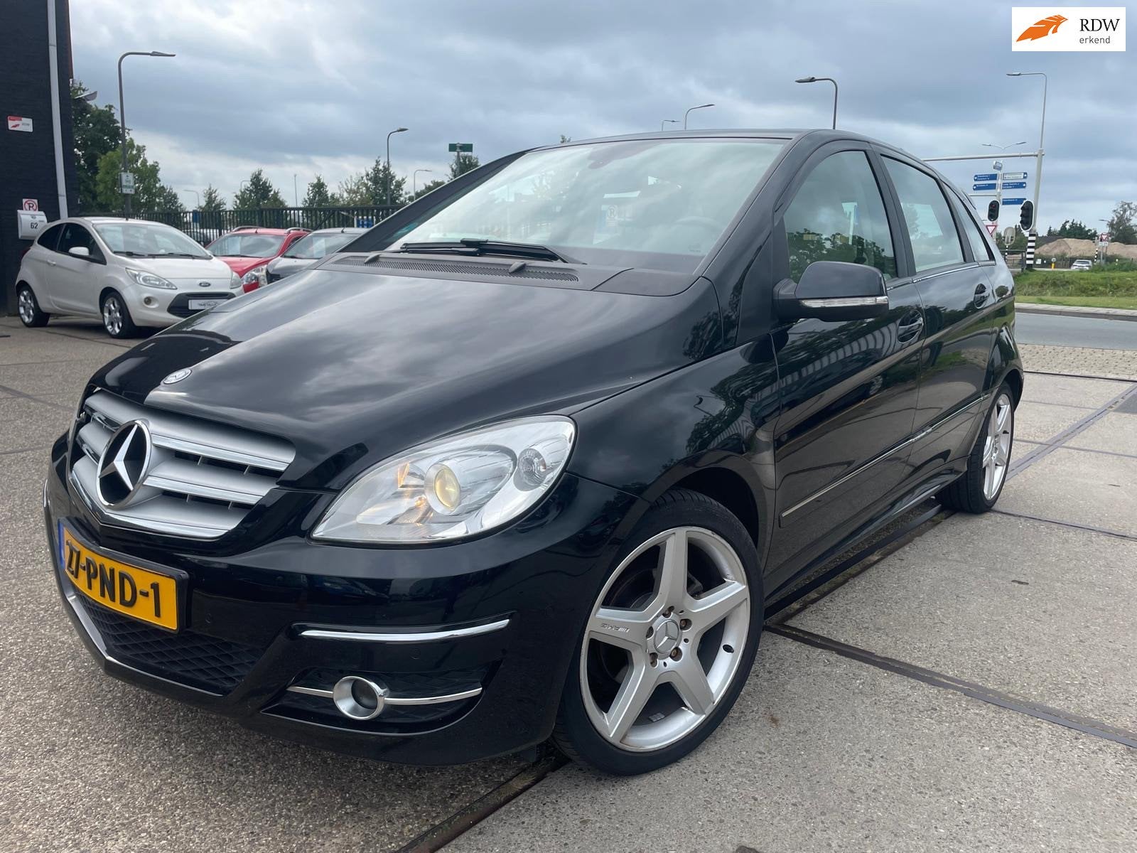 Mercedes-Benz B-klasse 160 Business Class, Auto's, Euro 5, Zwart, Bedrijf, 1265 kg