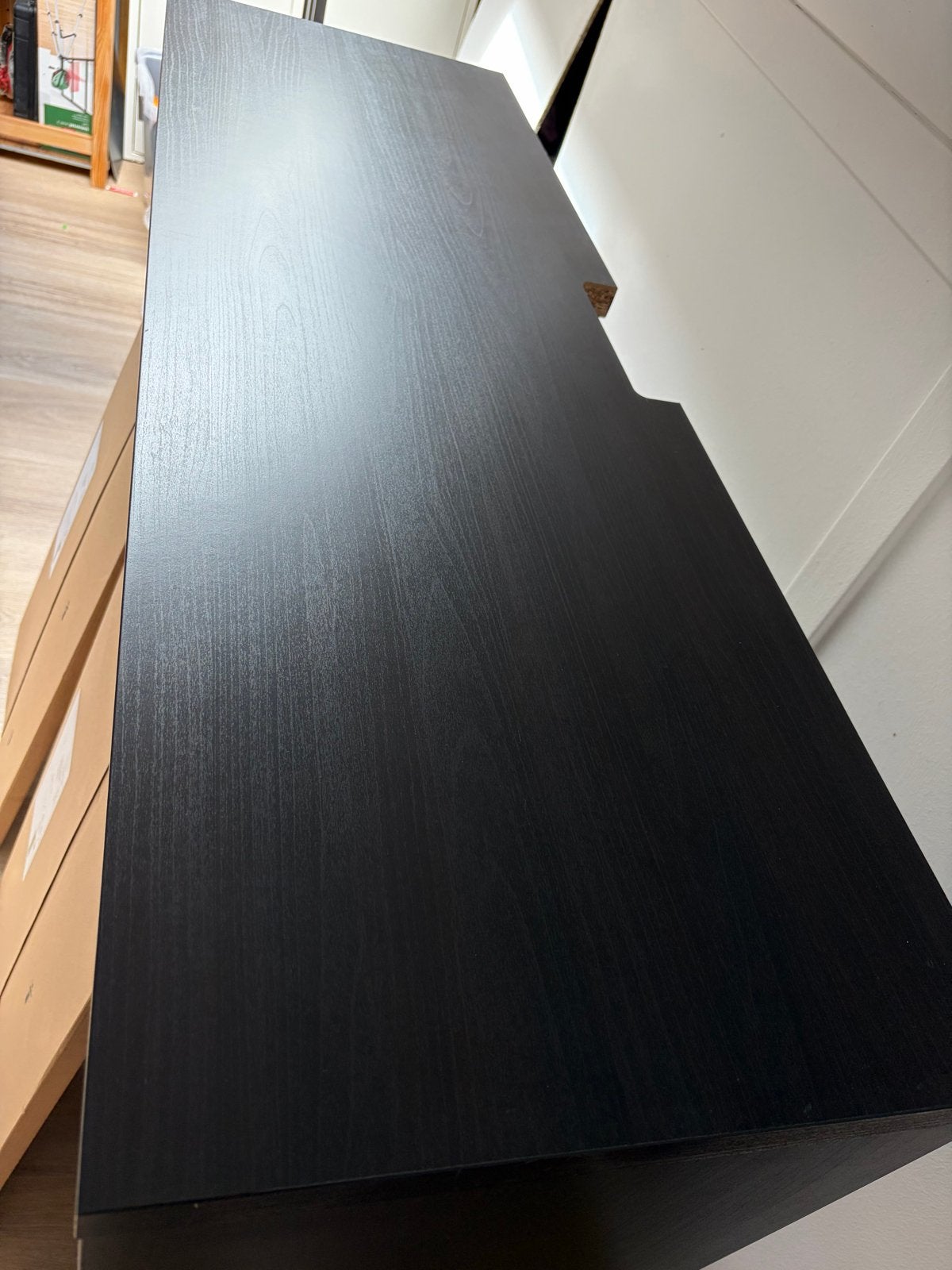 IKEA Besta TV-kast - Zwartbruin, Gebruikt, 100 tot 150 cm, Ophalen of Verzenden, Minder dan 100 cm
