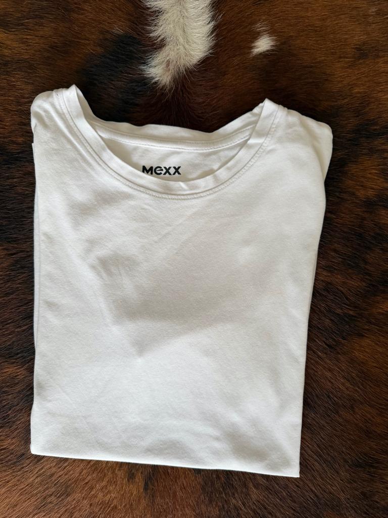 t-shirt - MEXX - wit maat M , Mexx, Maat 48/50 (M), Wit, Ophalen of Verzenden