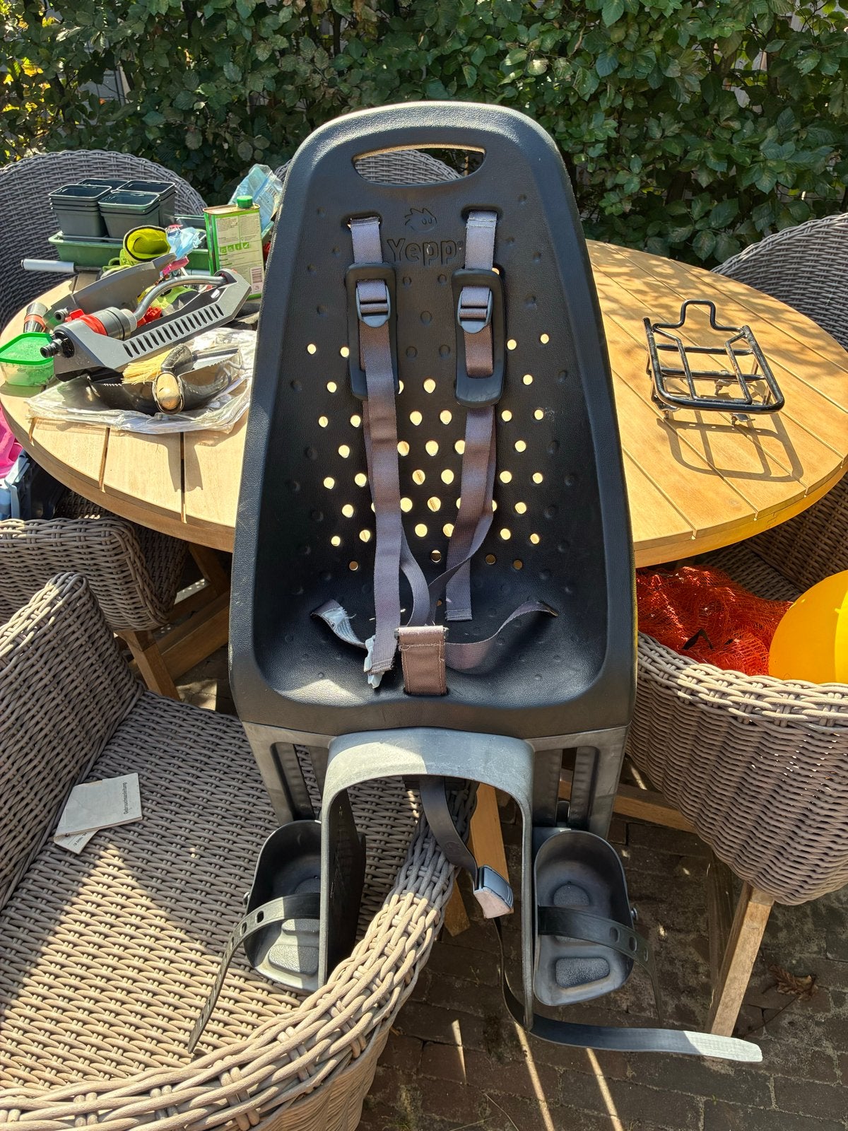 Yepp Maxi achterzitje, Fietsen en Brommers, Fietsaccessoires | Fietsstoeltjes, 15 t/m 25 kg, Achterzitje, Ophalen of Verzenden