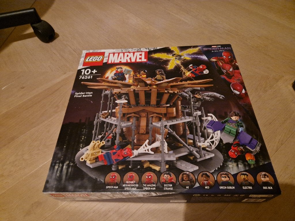 LEGO Marvel Spider-Man eindstrijd - 76261, Compleet, Marvel, Lego, Nieuw