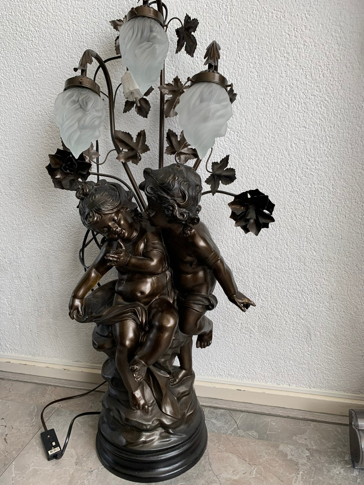 Antieke lamp, Antiek en Kunst, Ophalen