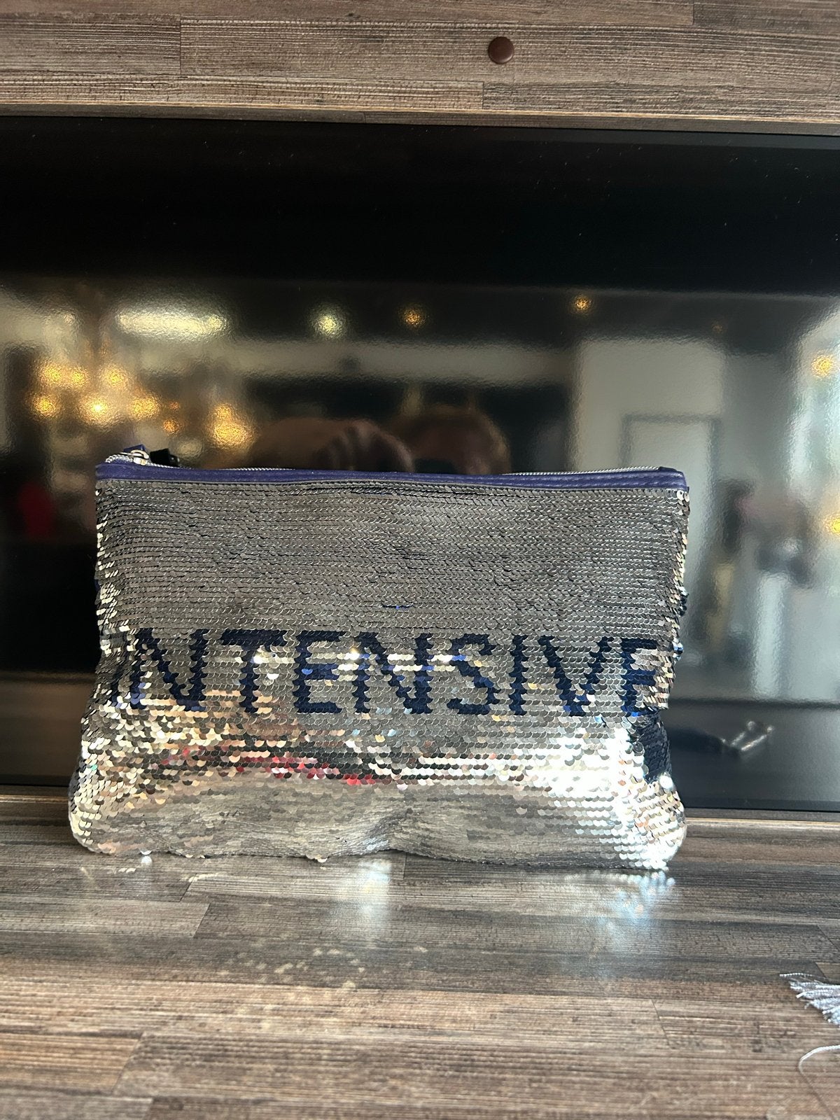 Feestelijk handtasje met glitters, Ophalen of Verzenden, Nieuw, Overige kleuren, Avondtasje