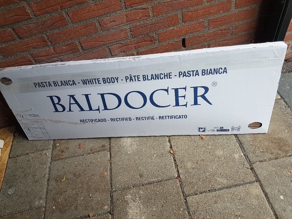 Wand tegel, Ophalen, 60 cm of meer, Nieuw, Minder dan 5 m²