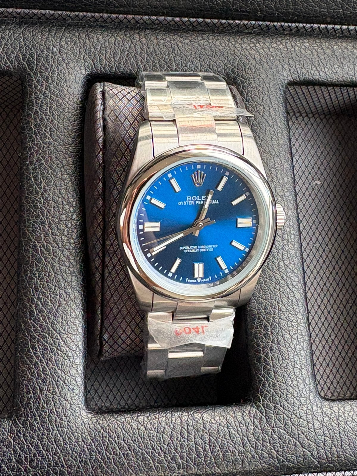 Oyster perperual rvs 904L nieuw, Ophalen, Zo goed als nieuw, Staal, Rolex
