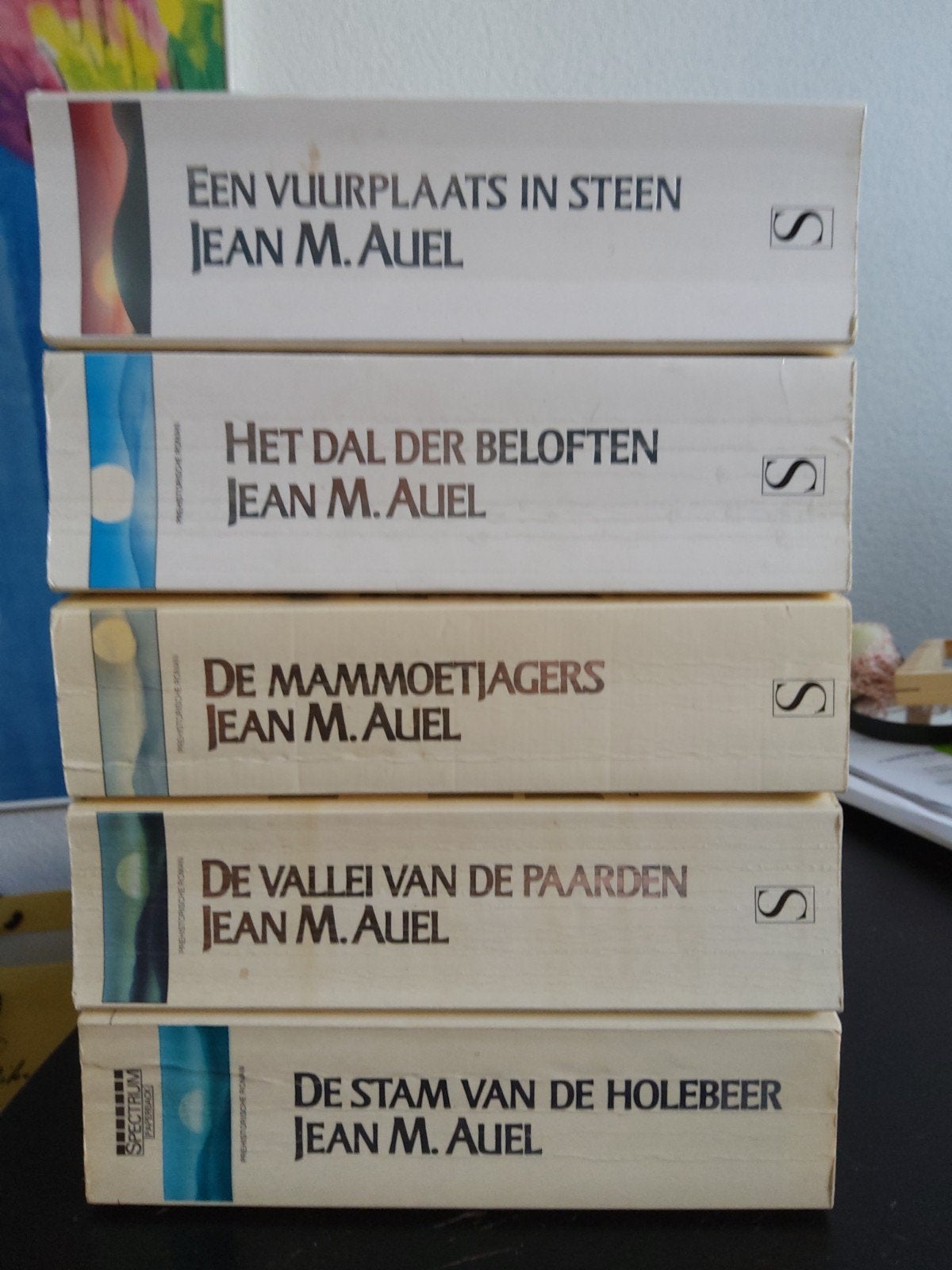 De Aardkinderen serie - Jean M. Auel (5 boeken), Ophalen of Verzenden, Gelezen, Jean M. Auel, Nederland