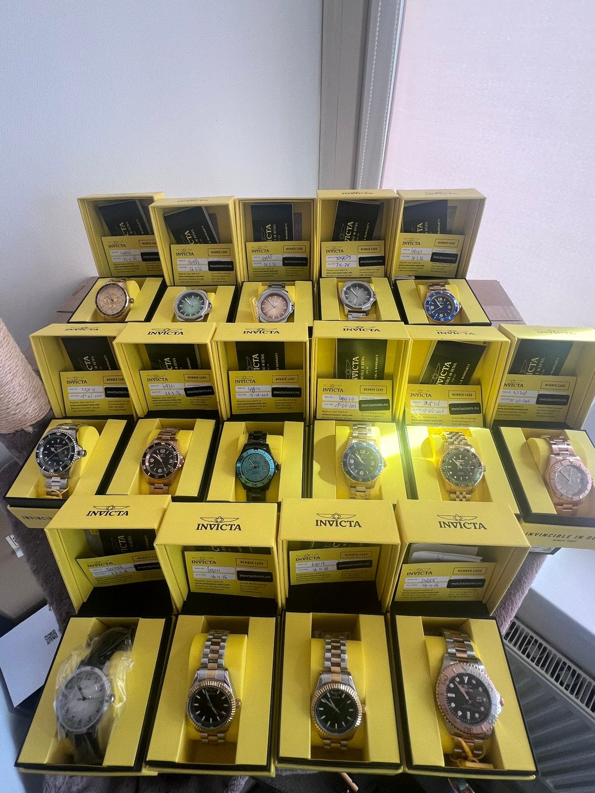 15 Nieuwe Invicta Horloges Collectie - Ideaal voor Handelaar, Ophalen of Verzenden