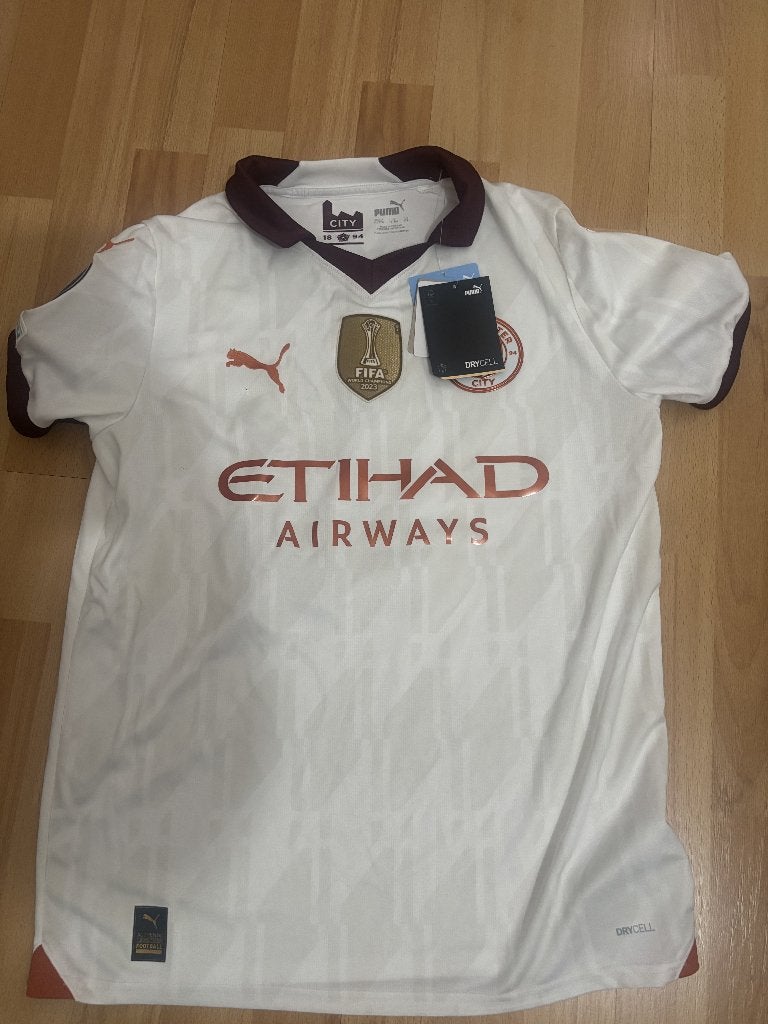 Manchester City shirt maat 176 Grealish, Maat XS of kleiner, Ophalen of Verzenden, Nieuw, Shirt